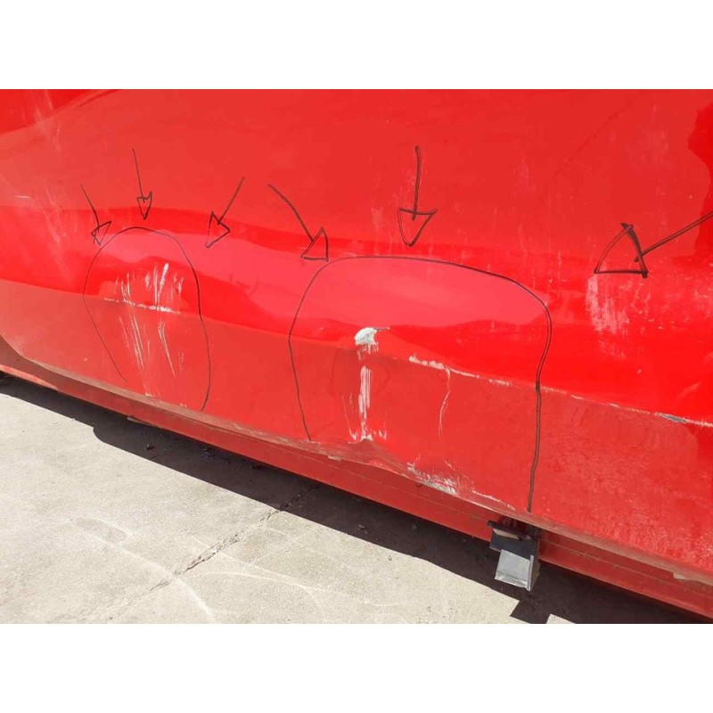 Recambio de puerta delantera derecha para ford mustang gt referencia OEM IAM - Rojo 3