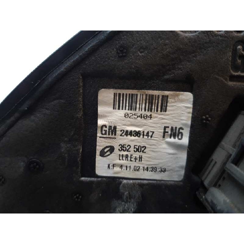 Recambio de retrovisor derecho para opel vectra c berlina comfort referencia OEM IAM 24436147 - Azul 4