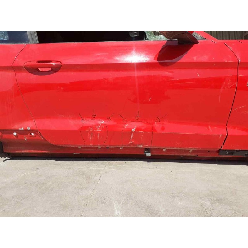 Recambio de puerta delantera derecha para ford mustang gt referencia OEM IAM - Rojo 5