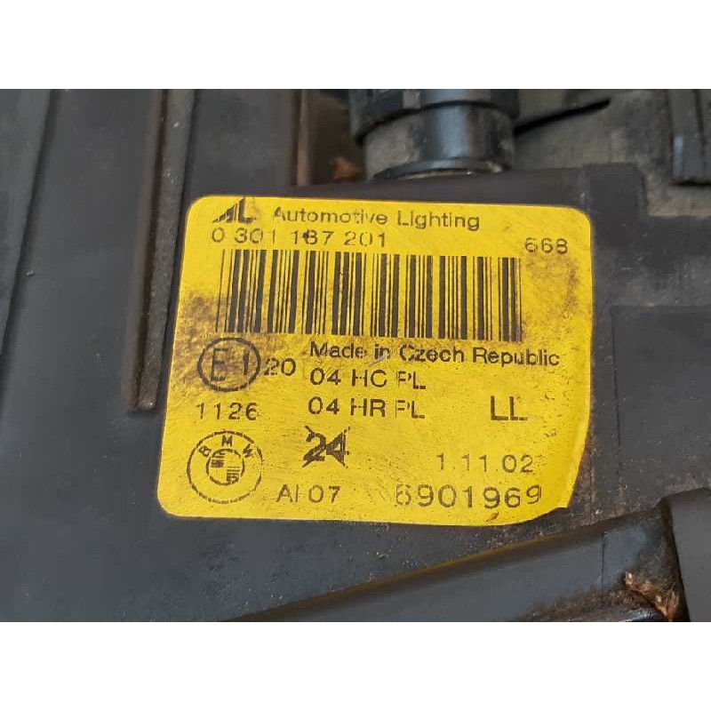 Recambio de faro izquierdo para bmw serie 3 compact (e46) 316ti referencia OEM IAM 0301187201 - Azul 4