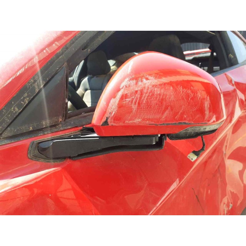 Recambio de retrovisor izquierdo para ford mustang gt referencia OEM IAM - Rojo 2