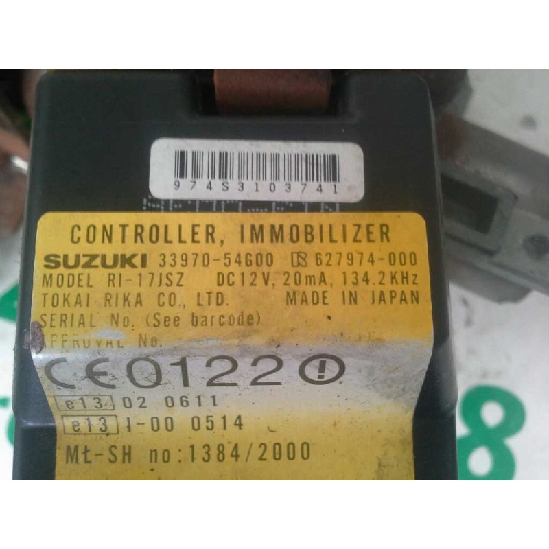 Recambio de columna direccion para suzuki liana rh (er) 1.6 16v cat referencia OEM IAM 3397054G00 - Gris 2