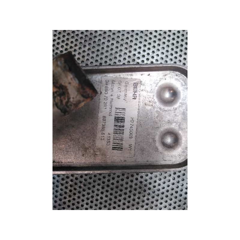 Recambio de enfriador aceite motor para opel astra gtc cosmo referencia OEM IAM H2745003 5989070291 897385813 - Blanco 4