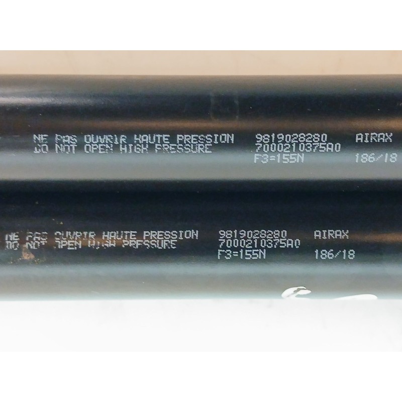 Recambio de amortiguadores maletero / porton para opel combo life expression referencia OEM IAM 9819028280 - Marrón 2