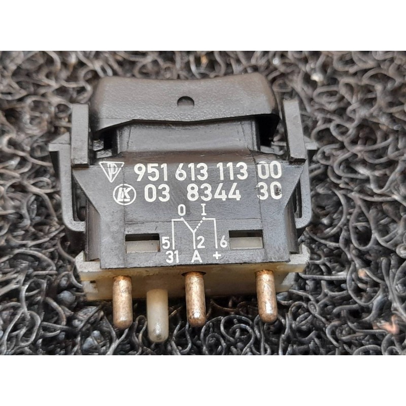 Recambio de mando limpia para porsche 944 básico coupe referencia OEM IAM 95161311300 03834430 - Rojo 4