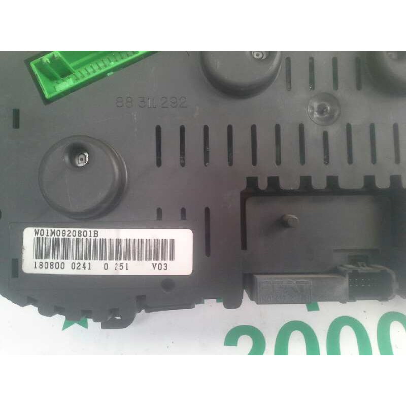 Recambio de cuadro instrumentos para seat leon (1m1) 1.9 tdi referencia OEM IAM 110080074015 1M0920801B - Gris 2