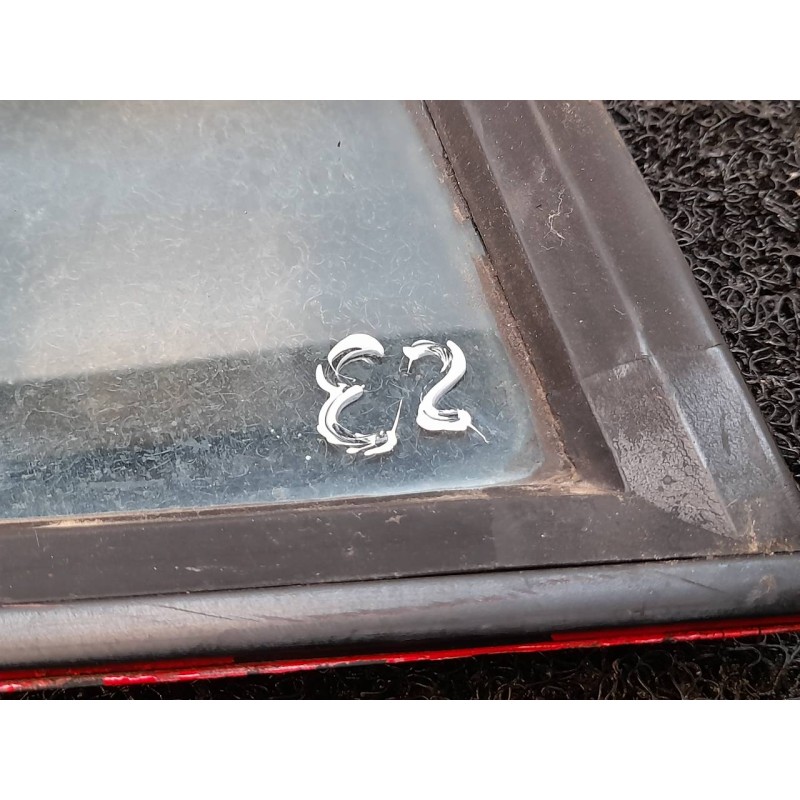 Recambio de luna custodia trasera derecha para porsche 944 básico coupe referencia OEM IAM - Rojo 3
