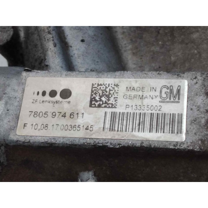 Recambio de cremallera direccion para opel astra j lim. enjoy referencia OEM IAM 7805974611 F10081700365145 7805511451 - Negro 5