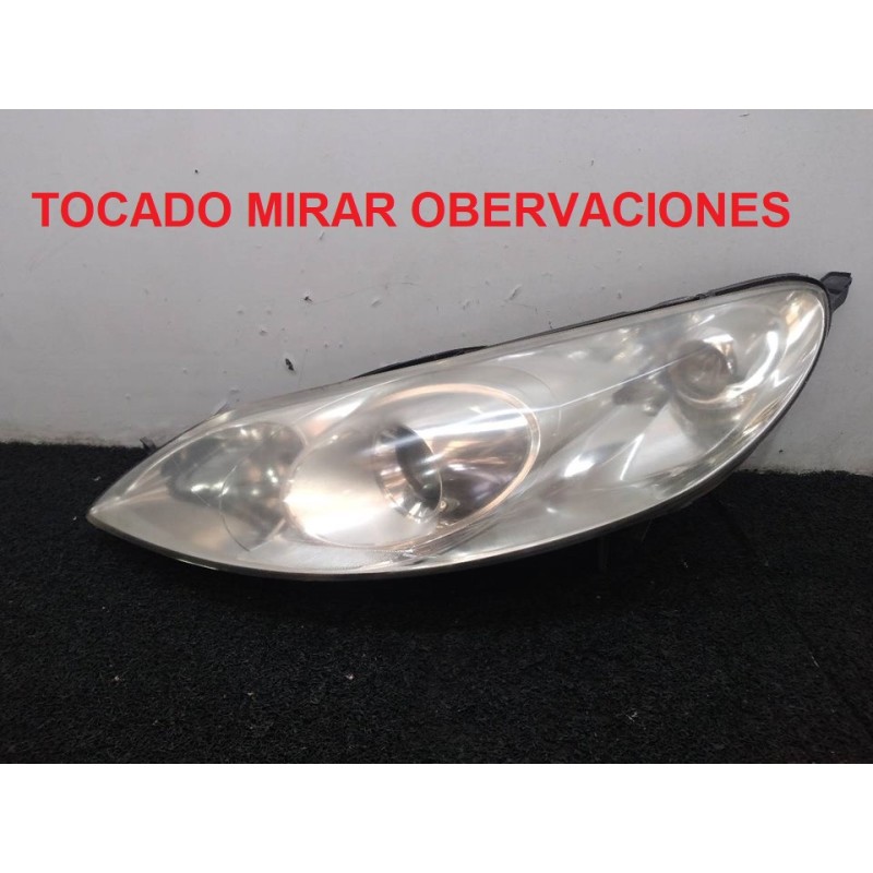 Recambio de faro izquierdo para peugeot 407 st sport referencia OEM IAM 031213203  