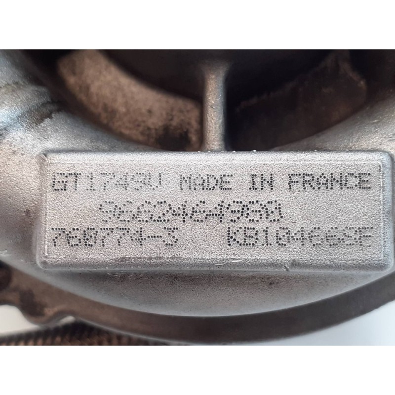 Recambio de turbocompresor para ford mondeo ber. (ca2) ghia referencia OEM IAM 9662464980 KB104668F - Negro 5