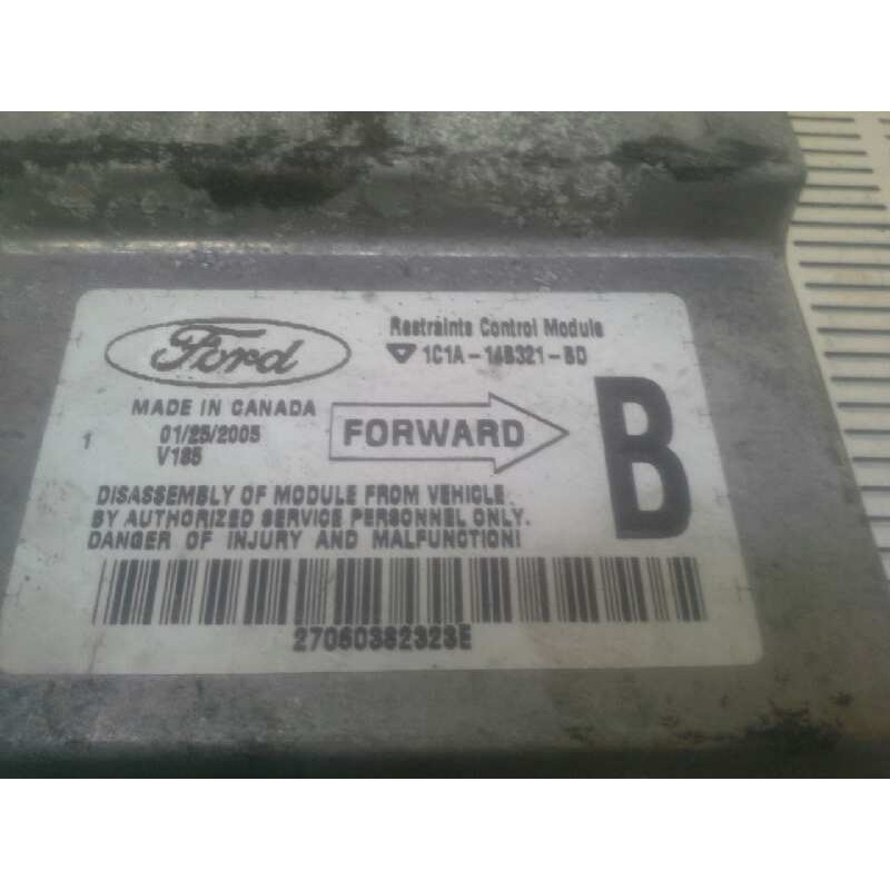Recambio de centralita airbag para ford transit mod. 2000 combi 2.0 tde cat referencia OEM IAM 1C1A14B321BD - Blanco 2