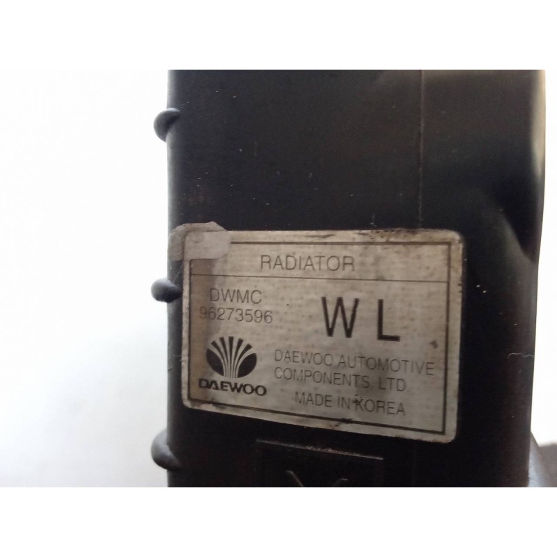 Recambio de radiador agua para daewoo nubira berlina sx plus referencia OEM IAM 96273596 4