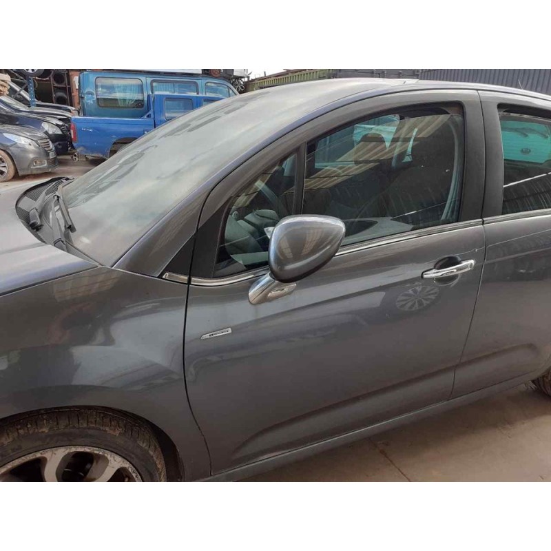 Recambio de puerta delantera izquierda para citroën c3 exclusive referencia OEM IAM - Gris 2