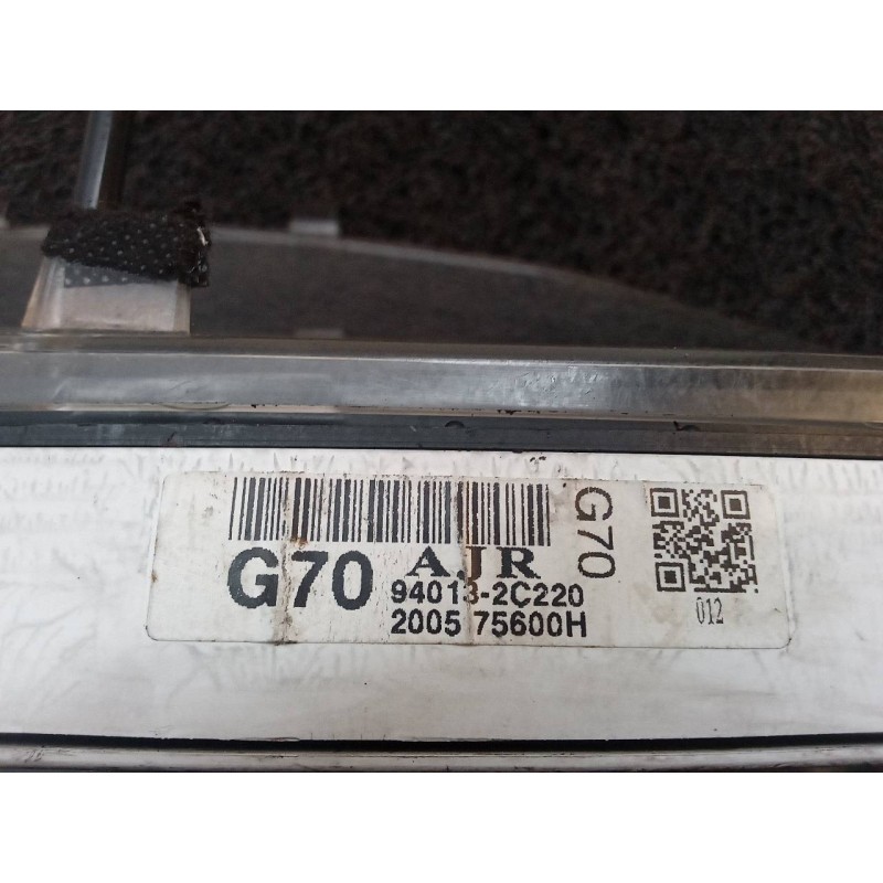 Recambio de cuadro instrumentos para hyundai coupe (gk) 2.0 gls referencia OEM IAM 940132C220 200575600H G70 - Negro 7