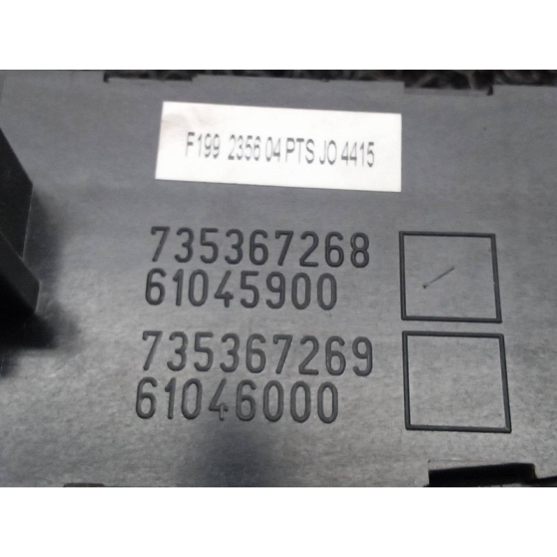 Recambio de mando multifuncion para fiat grande punto (199) 1.2 8v active referencia OEM IAM 735367268 61045900 - Gris 3