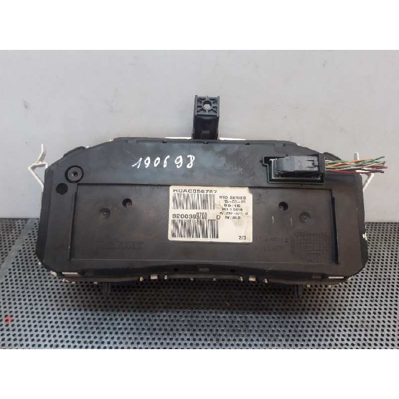 Recambio de cuadro instrumentos para renault megane ii classic berlina confort authentique referencia OEM IAM 8200399700D RACAC0 - Gris 4