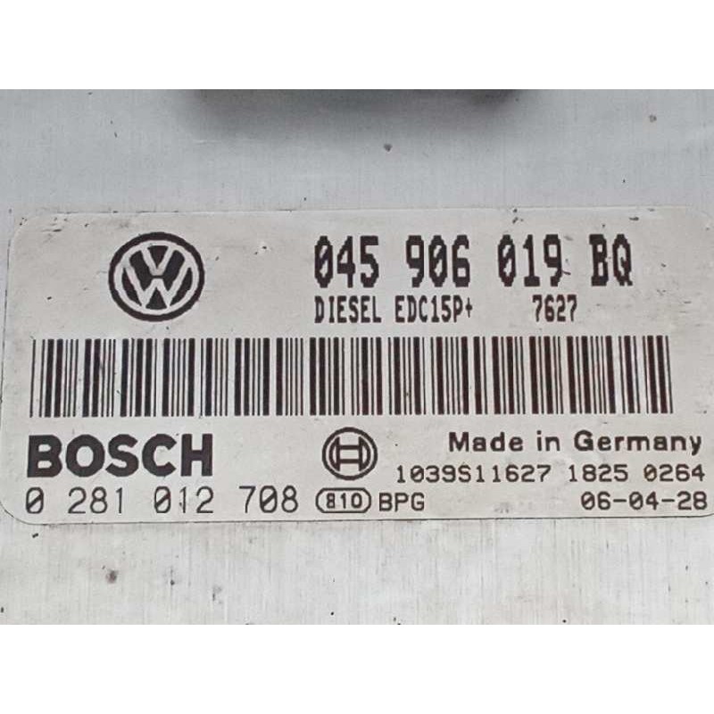 Recambio de centralita motor uce para seat ibiza (6l1) hit referencia OEM IAM 0281012708 045906019BQ BOSCH 3