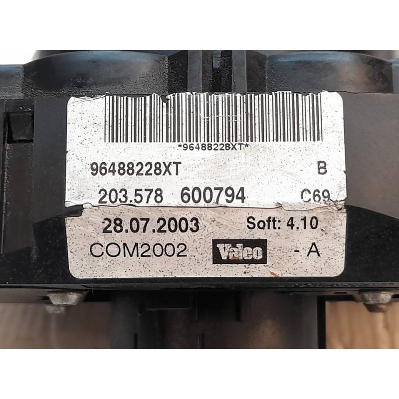 Recambio de mando luces para citroën c3 pluriel 1.6 16v sensodrive referencia OEM IAM 96488228XT - Gris 3