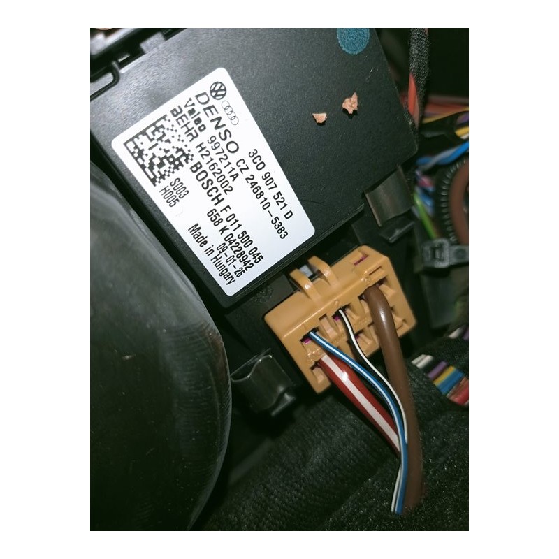 Recambio de motor calefaccion para volkswagen golf vi (5k1) sport referencia OEM IAM 3C1820015L 3C0907521D - Blanco 2