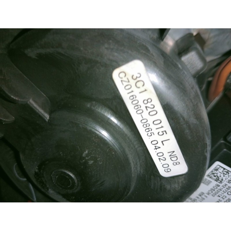 Recambio de motor calefaccion para volkswagen golf vi (5k1) sport referencia OEM IAM 3C1820015L 3C0907521D - Blanco 3