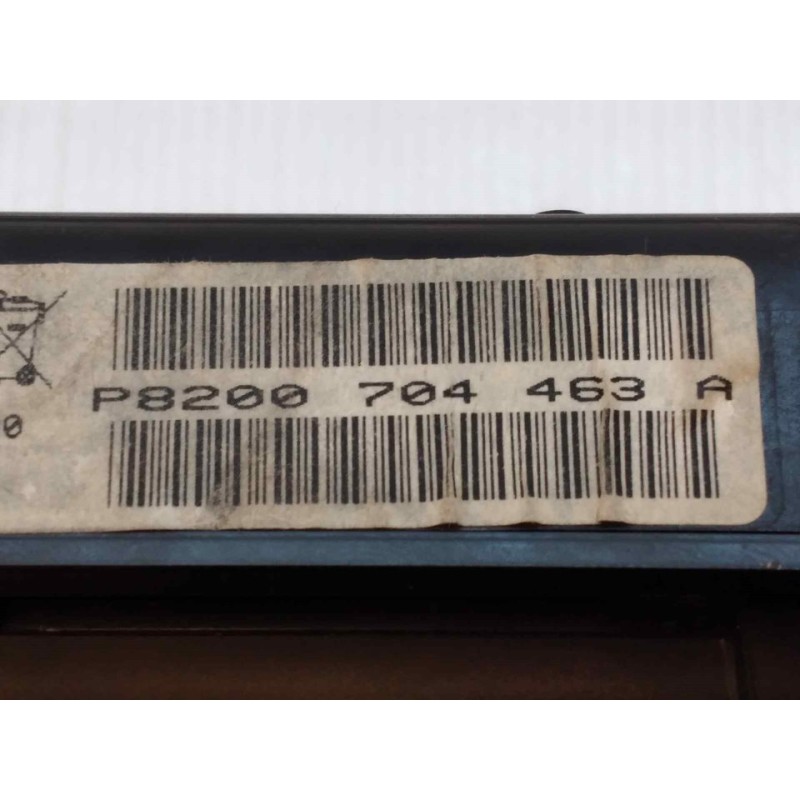 Recambio de cuadro instrumentos para renault scenic ii grand dynamique referencia OEM IAM P8200704463A - Negro 3