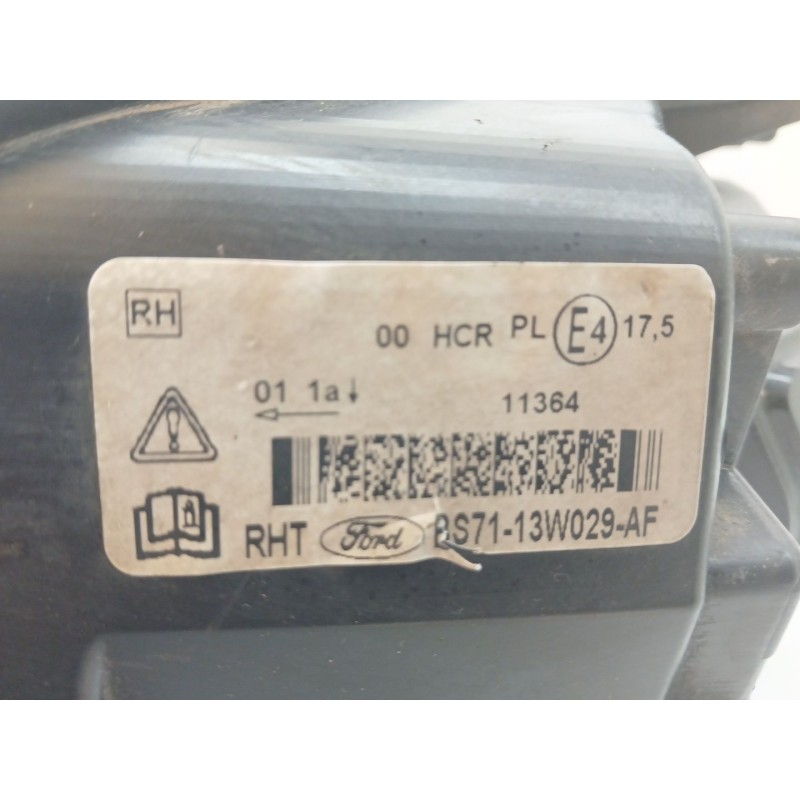 Recambio de faro derecho para ford mondeo ber. (ca2) limited edition referencia OEM IAM BS7113W029AF - Negro 2