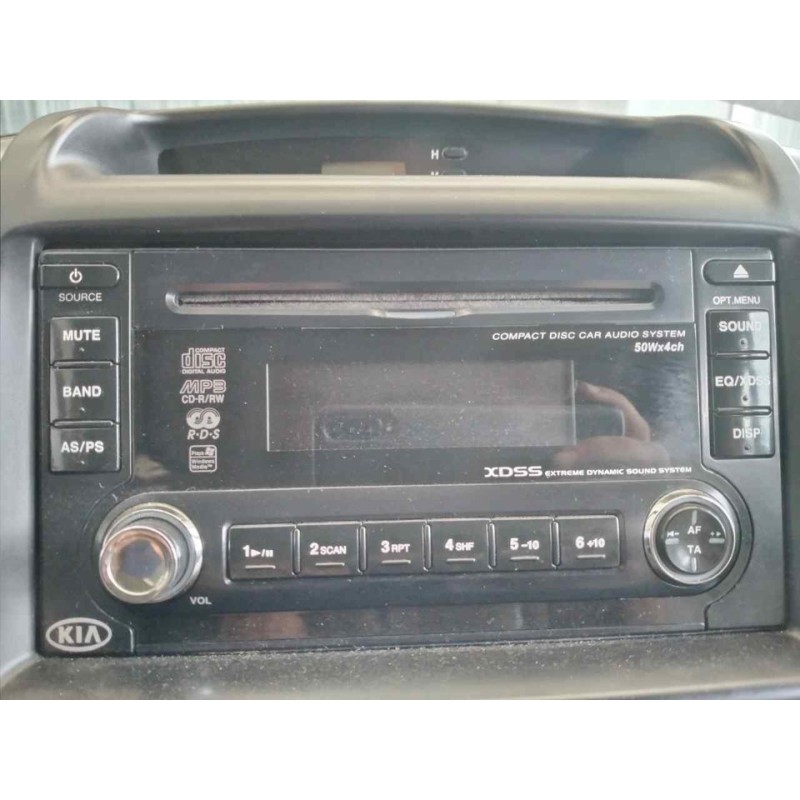 Recambio de sistema audio / radio cd para kia carnival 2.9 crdi vgt active referencia OEM IAM - Negro 2
