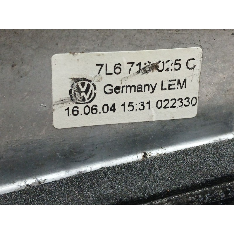 Recambio de palanca cambio para volkswagen touareg (7la) tdi r5 referencia OEM IAM 7L6713203C - Negro 2