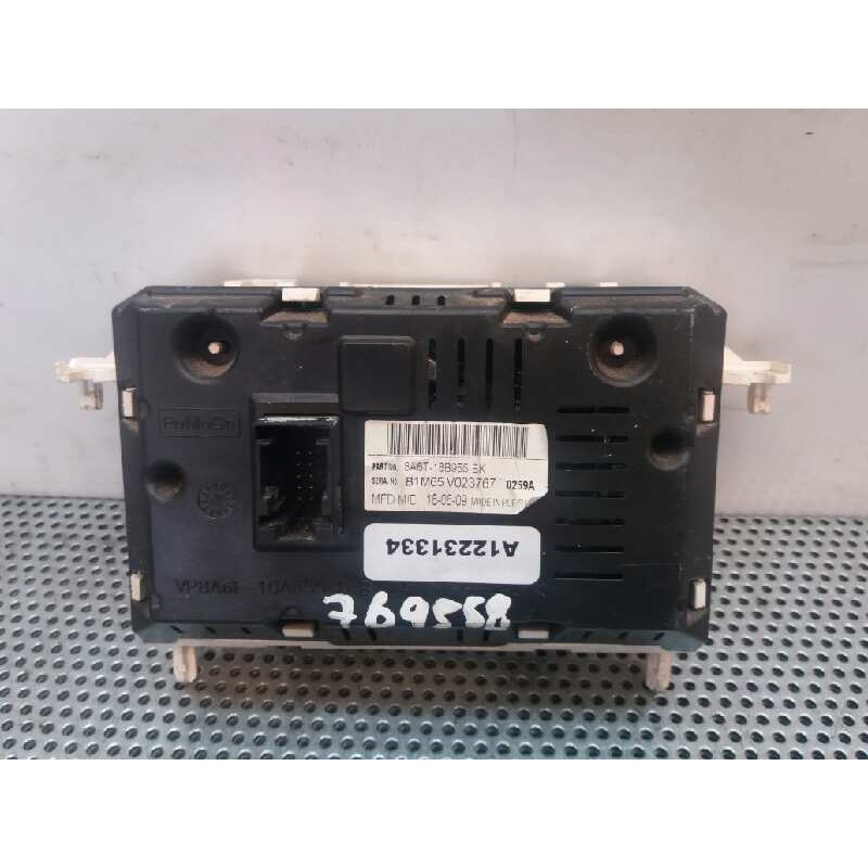 Recambio de pantalla multifuncion para ford fiesta (cb1) 1.4 tdci cat referencia OEM IAM 8A6T18B955BK - Rojo 3