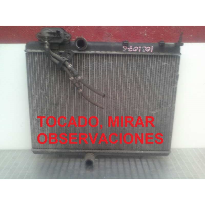 Recambio de radiador agua para peugeot 307 berlina (s2) 1.6 hdi referencia OEM IAM 9646577680  