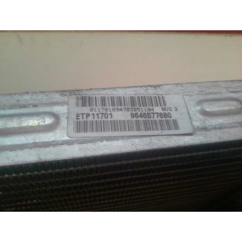 Recambio de radiador agua para peugeot 307 berlina (s2) 1.6 hdi referencia OEM IAM 9646577680 - Negro 2