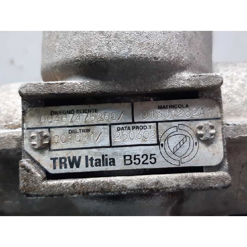 Recambio de cremallera direccion para fiat punto berlina (188) 1.2 cat referencia OEM IAM 00467476260 TRW D13J1282AY 2