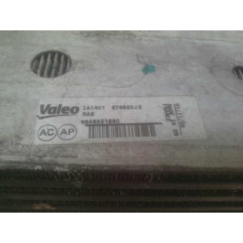 Recambio de intercooler para peugeot 307 berlina (s2) 1.6 hdi referencia OEM IAM 9648551880 876923JE VALEO - Negro 2