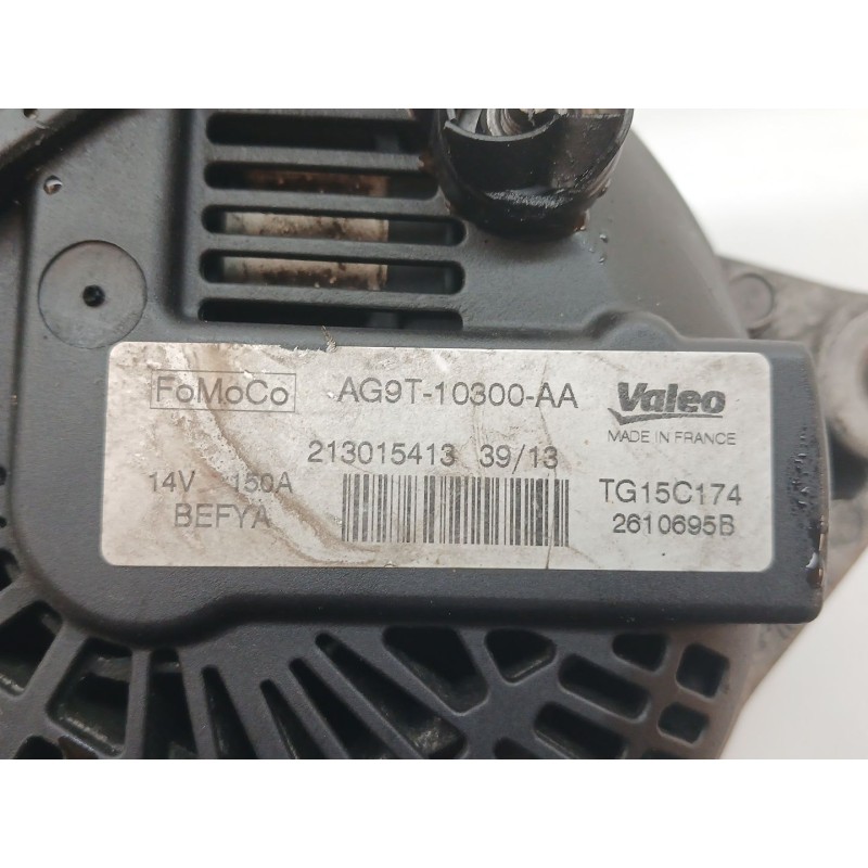Recambio de alternador para ford mondeo ber. (ca2) limited edition referencia OEM IAM AG9T10300AA - Negro 2