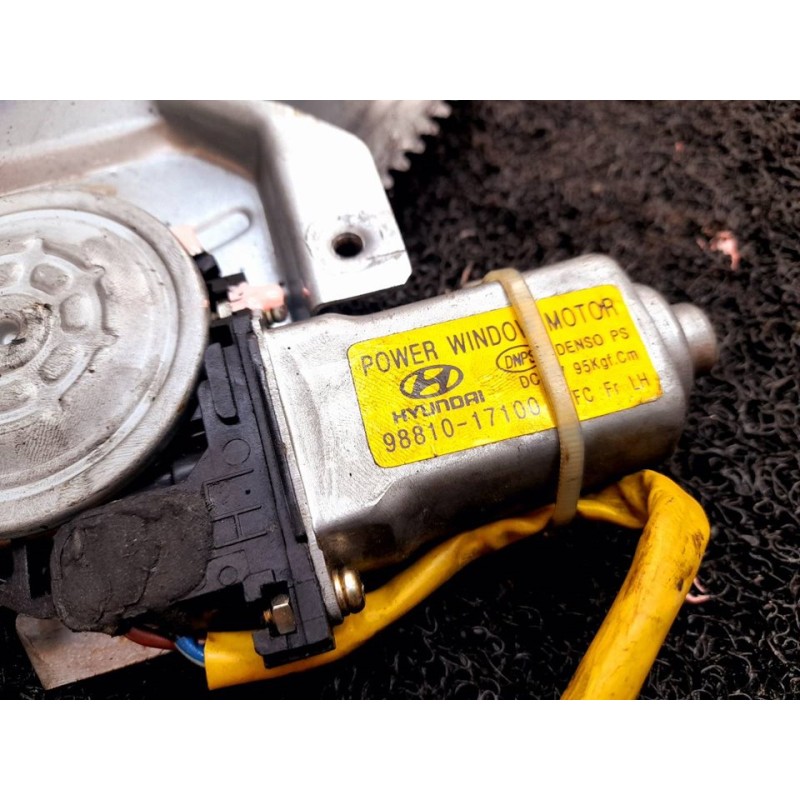 Recambio de elevalunas delantero izquierdo para hyundai matrix (fc) 1.8 gls full referencia OEM IAM 9881017100 - Azul 2