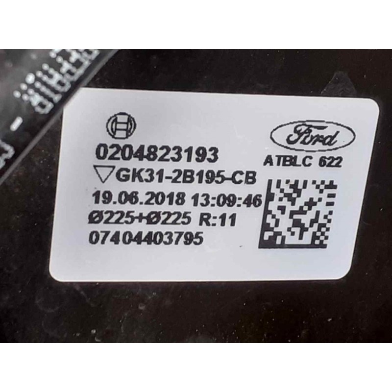 Recambio de servofreno para ford transit kastenwagen (ttg) 330 l2 trend referencia OEM IAM 0204823193 GK312B195CB BOSCH 2