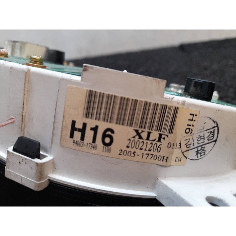 Recambio de cuadro instrumentos para hyundai matrix (fc) 1.8 gls full referencia OEM IAM 20021206 200517700H - Azul 2