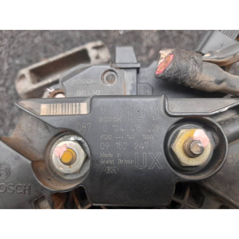 Recambio de alternador para opel vectra c berlina comfort referencia OEM IAM 0124415009 09152247 BOSCH - Gris 3