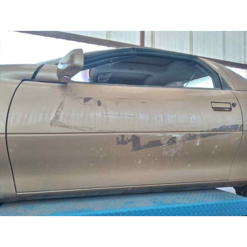 Recambio de puerta delantera izquierda para chevrolet camaro cabrio piel referencia OEM IAM - Marrón 3