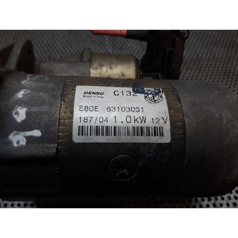 Recambio de motor arranque para lancia ypsilon (101) 1.4 cat referencia OEM IAM 63103031 - Gris 5