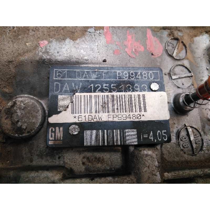 Recambio de caja cambios para opel sintra gls referencia OEM IAM 12551393 P99480 - Verde 5