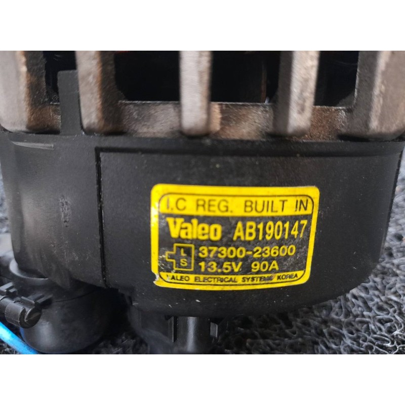Recambio de alternador para hyundai matrix (fc) 1.8 gls full referencia OEM IAM 3730023600 AB190147 VALEO - Azul 4