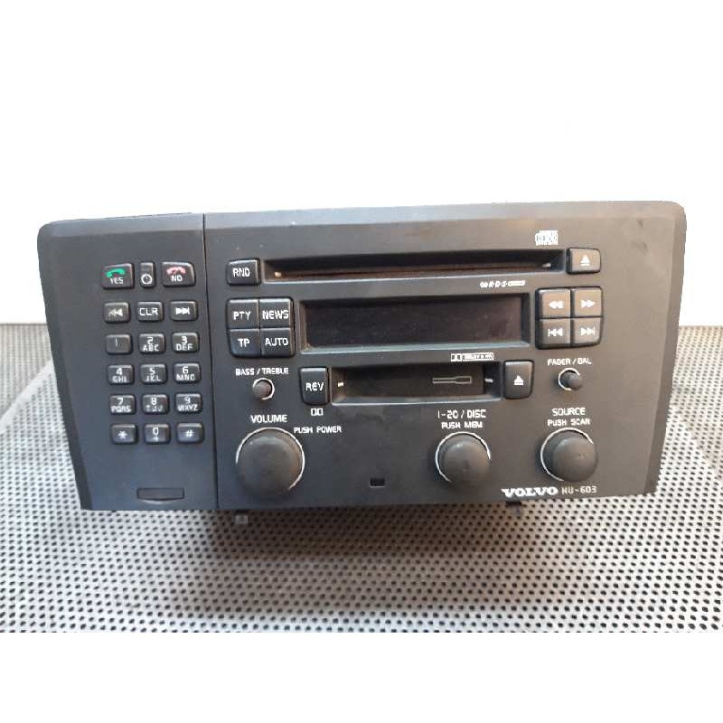 Recambio de sistema audio / radio cd para volvo s60 berlina 2.4 d referencia OEM IAM 306576371 HU603 