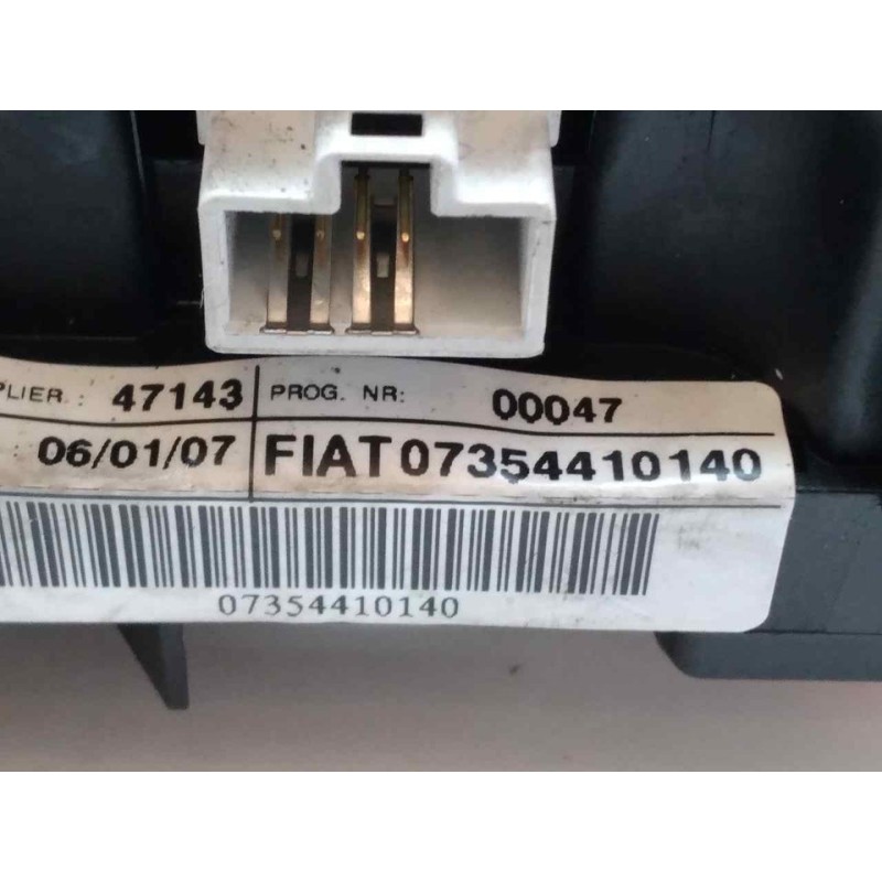 Recambio de mando luces para fiat bravo (198) 1.9 dynamic multijet referencia OEM IAM 07354410140 00047 - Azul 3