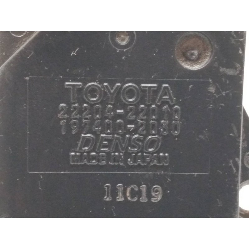 Recambio de caudalimetro para toyota rav 4 (a2) 1.8 16v cat referencia OEM IAM 2220422010 1974002030 - Gris 3