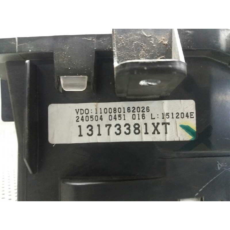 Recambio de cuadro instrumentos para opel meriva 1.7 16v cdti cat referencia OEM IAM 13173381XT 110080162026 - Gris 2