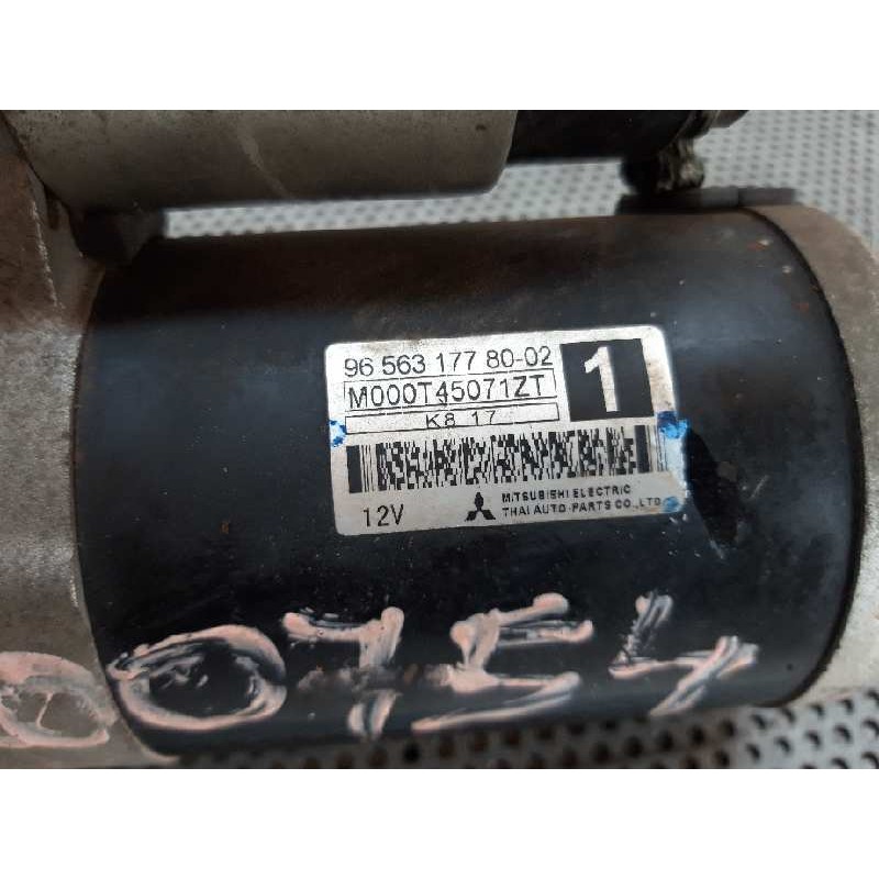 Recambio de motor arranque para citroën c3 1.1 audace referencia OEM IAM 9656317780 M000T45071ZT MITSUBISHI 4