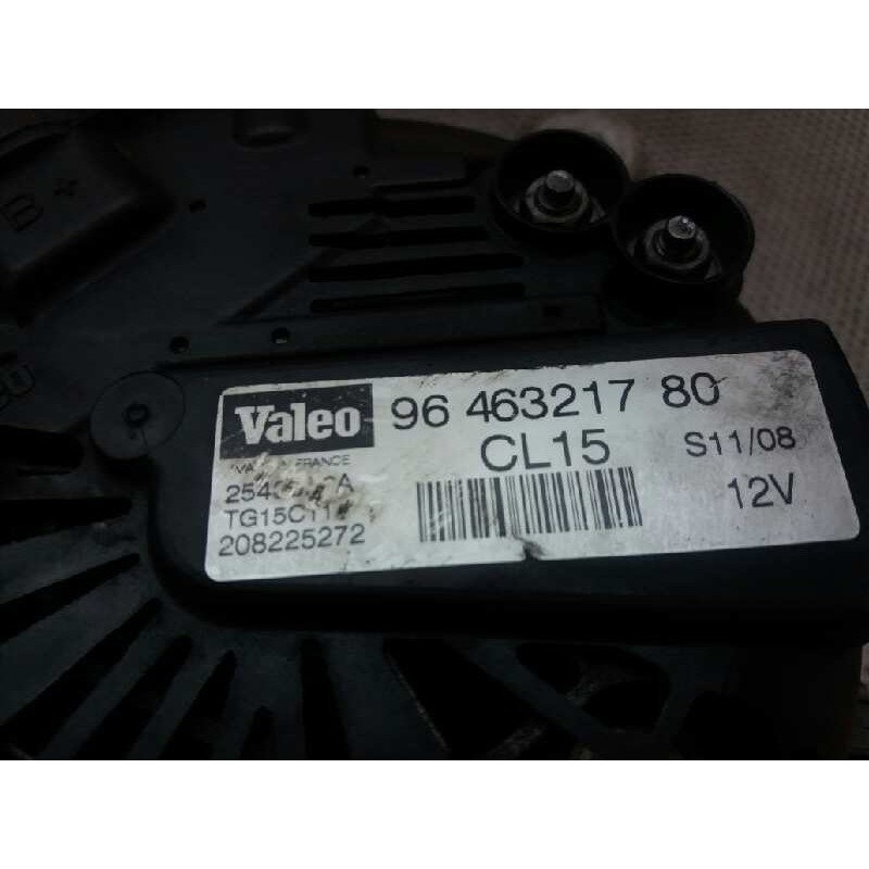 Recambio de alternador para citroën berlingo 1.6 hdi 92 multispace referencia OEM IAM 9646321780 5