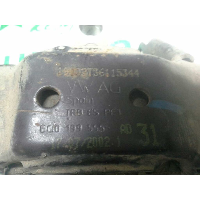 Recambio de soporte cambio para seat ibiza (6l1) 1.9 sdi referencia OEM IAM 6Q0199555AD - Negro 2