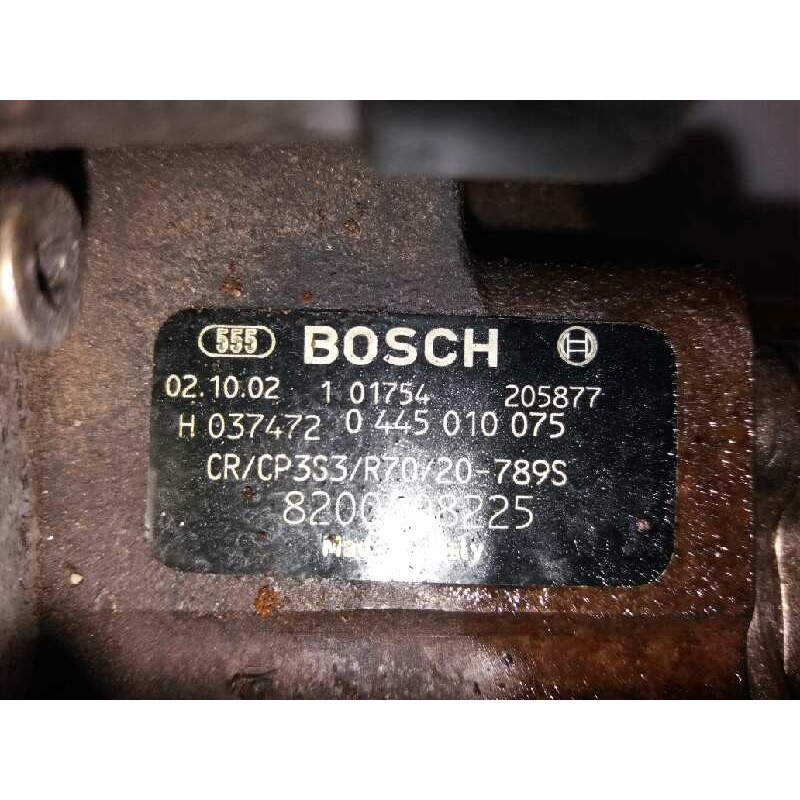 Recambio de bomba inyeccion para renault megane ii berlina 5p confort dynamique referencia OEM IAM 8200108225 0445010075 5